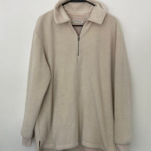 Standard Cloth Fuzzy Quarter Zip